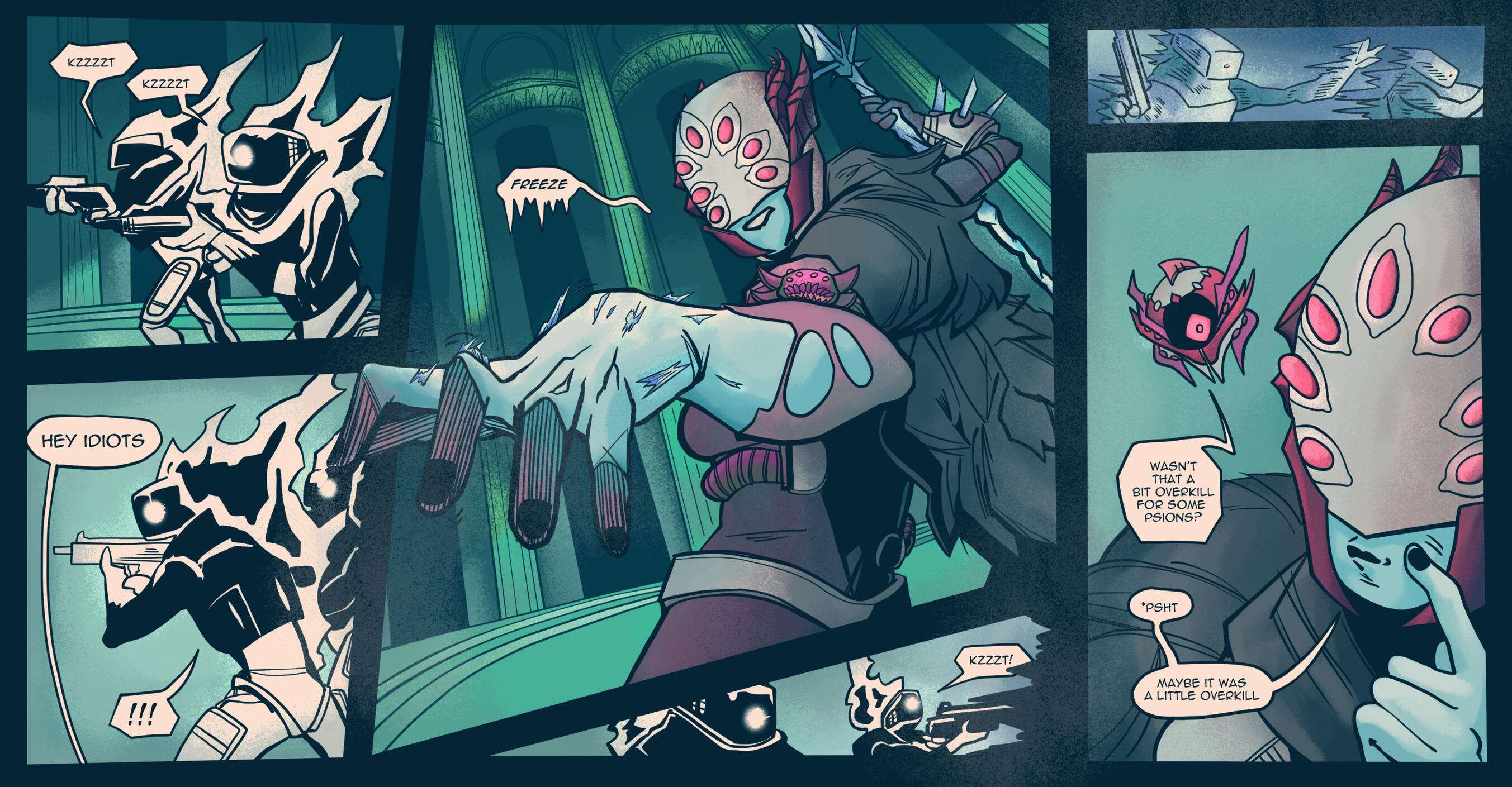 Freeze! - Destiny 2 Fanart