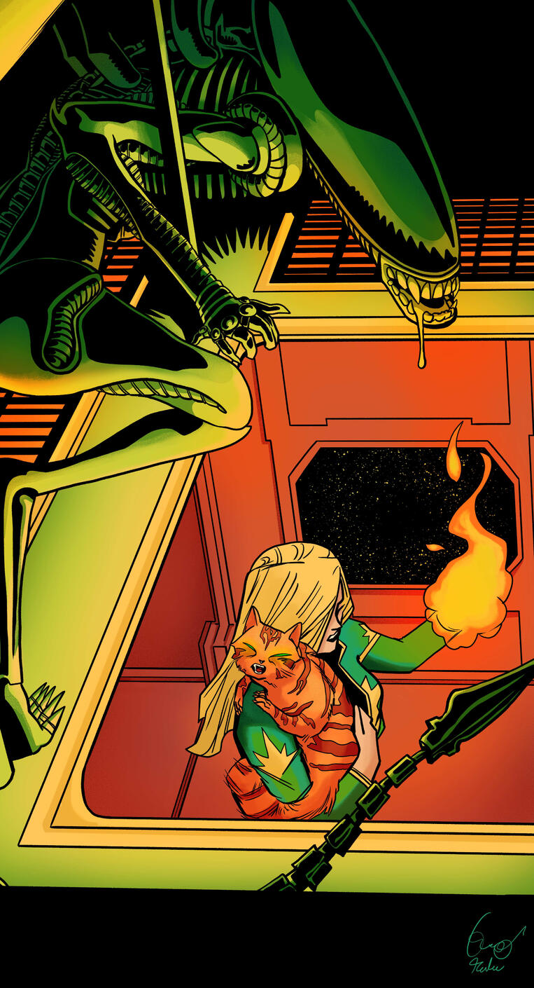 AVA - Marvel Comics Fanart