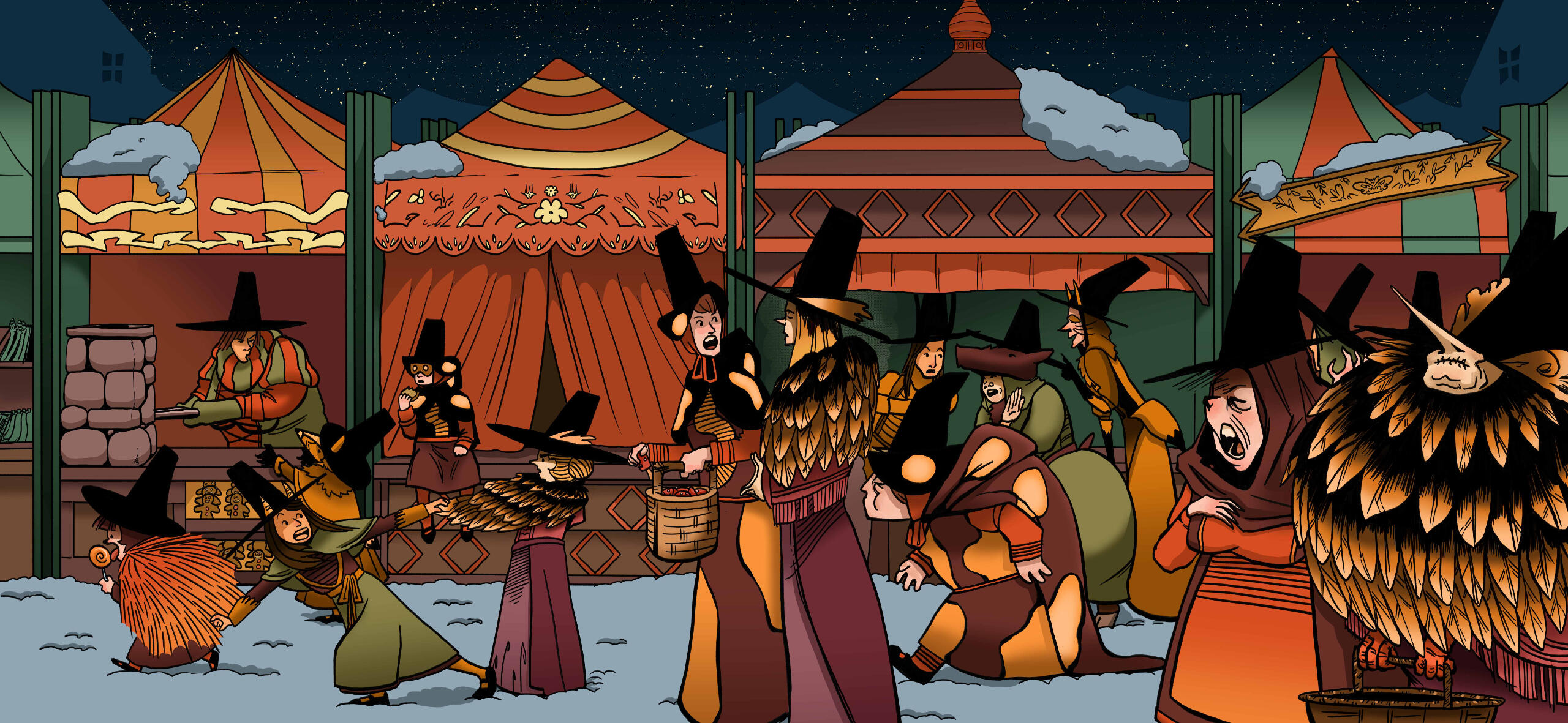 Weihnachtsmarkt Hexen