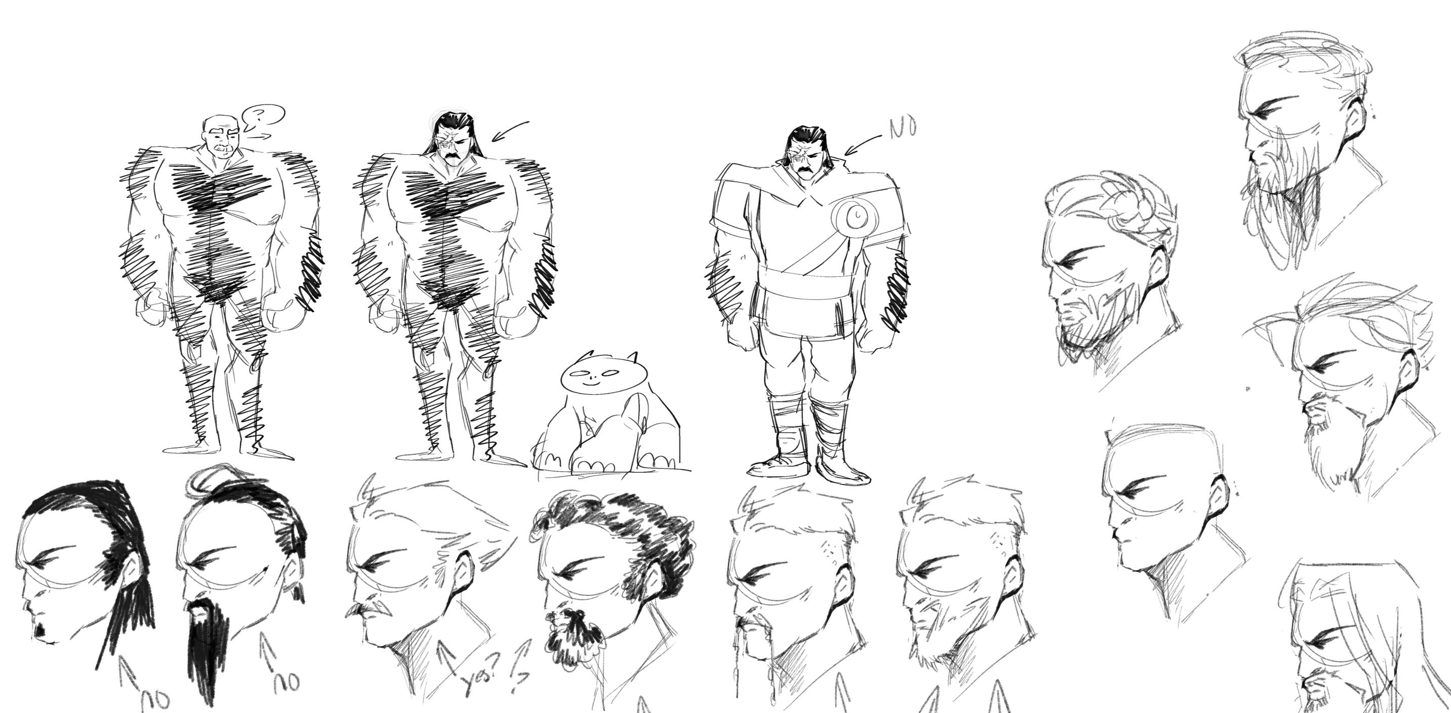 Rudolph Early Sketches